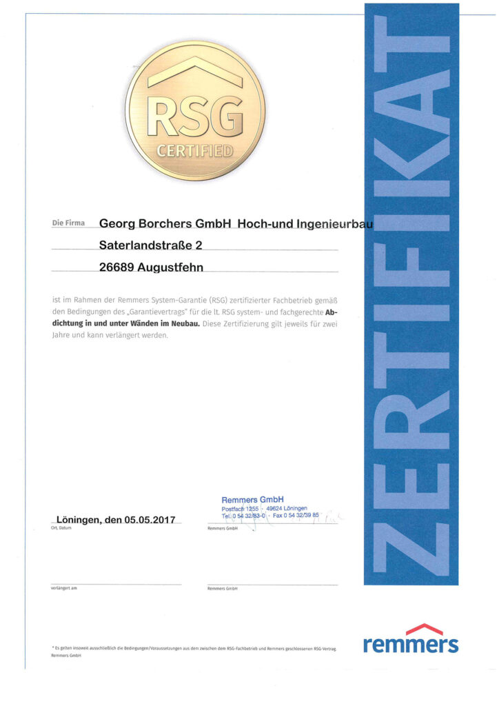 RSG Abdichtung