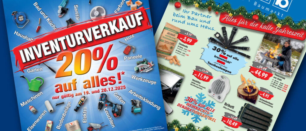 Bild Pop Up Inventurverkauf